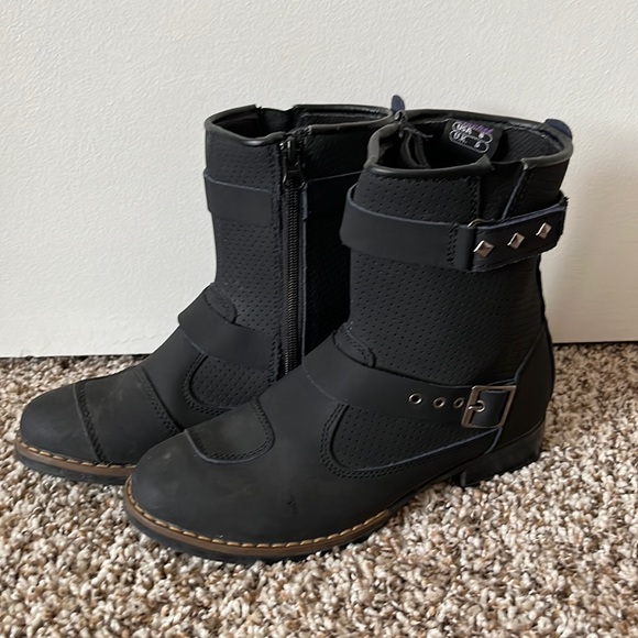 Joe Rocket motorcycle boots leather - Picture 1 of 3